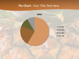 Food Tropical Ripe PowerPoint Template