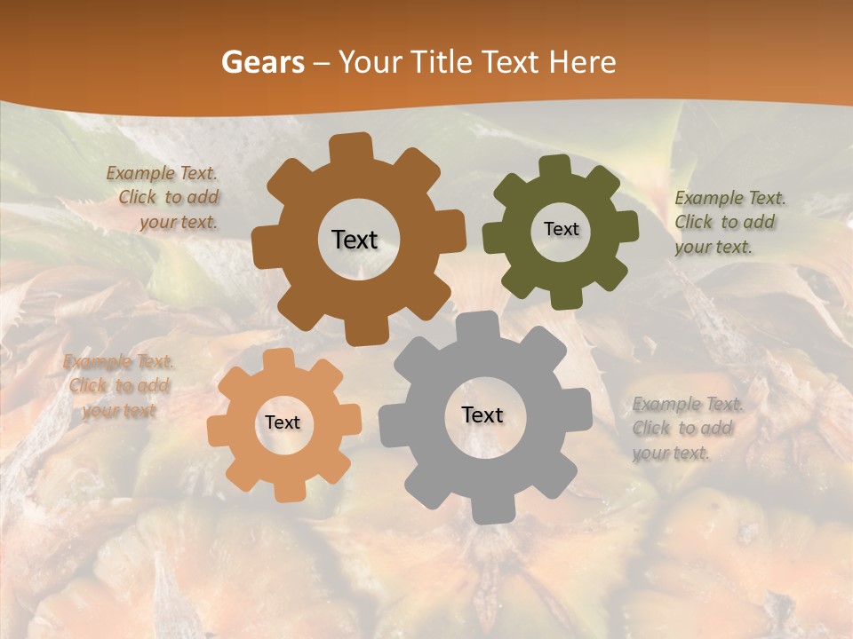 Food Tropical Ripe PowerPoint Template