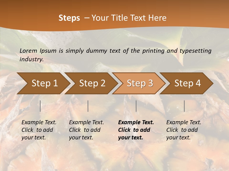 Food Tropical Ripe PowerPoint Template