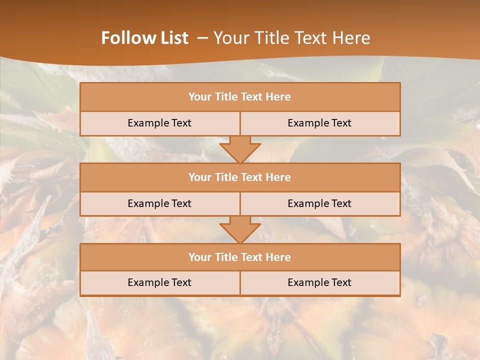 Food Tropical Ripe PowerPoint Template