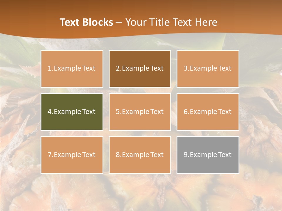 Food Tropical Ripe PowerPoint Template