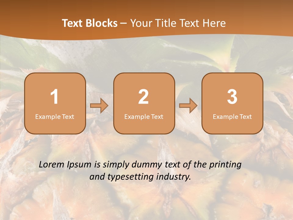 Food Tropical Ripe PowerPoint Template