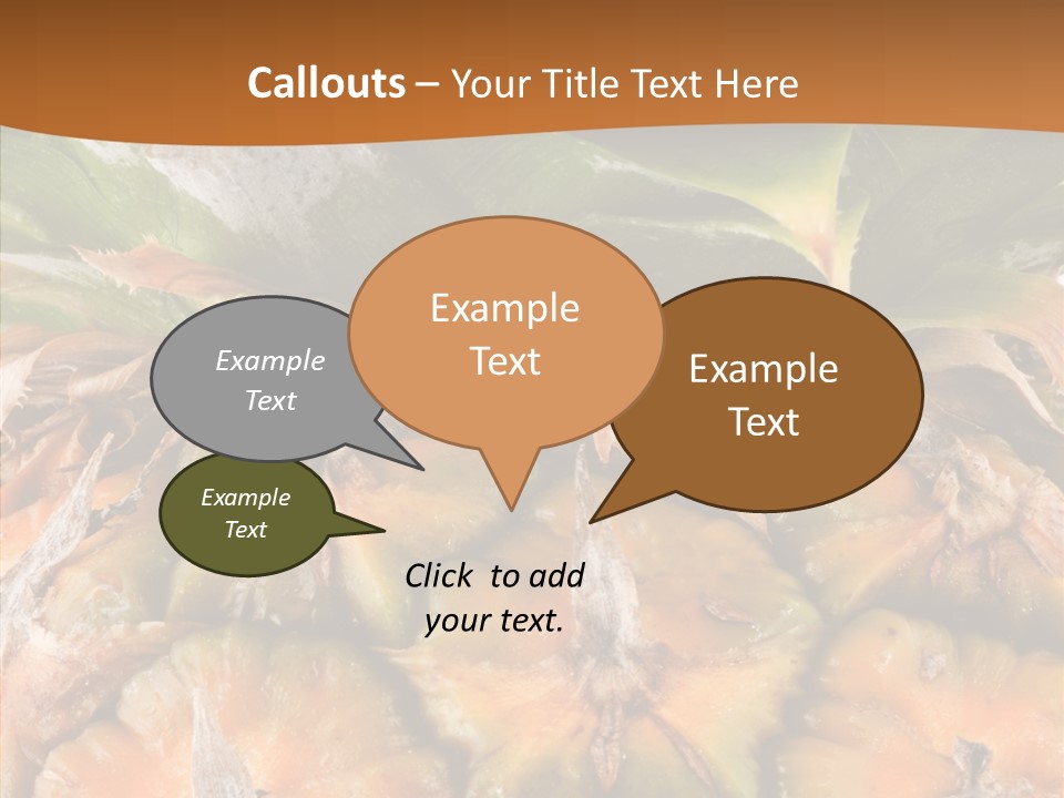 Food Tropical Ripe PowerPoint Template