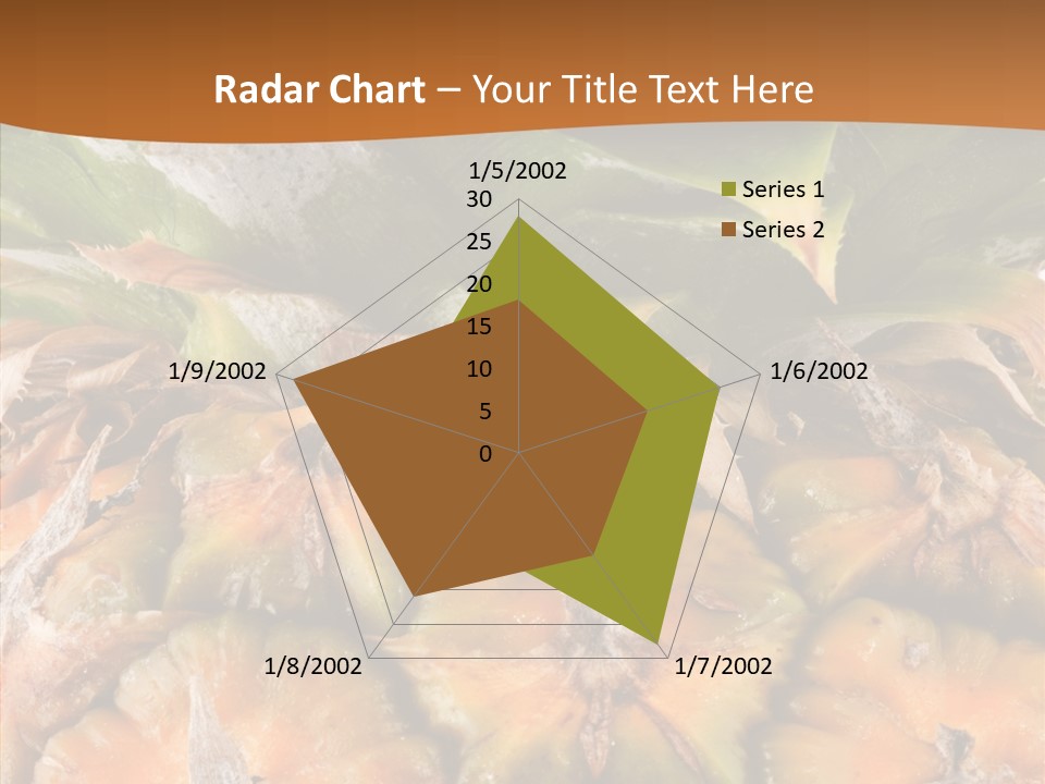 Food Tropical Ripe PowerPoint Template