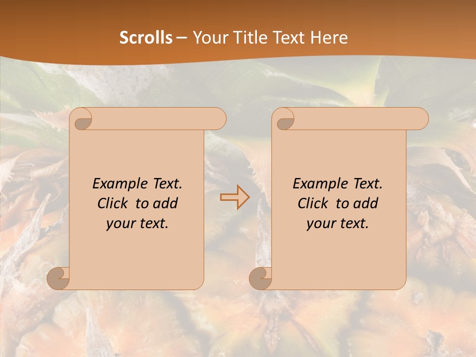 Food Tropical Ripe PowerPoint Template