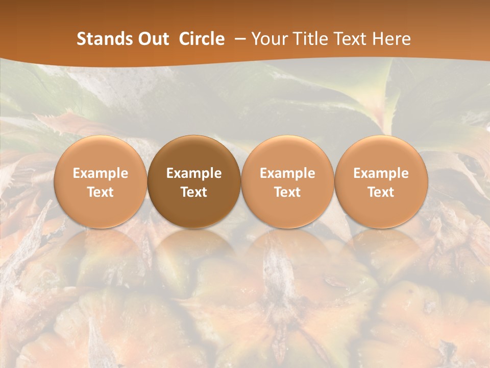 Food Tropical Ripe PowerPoint Template