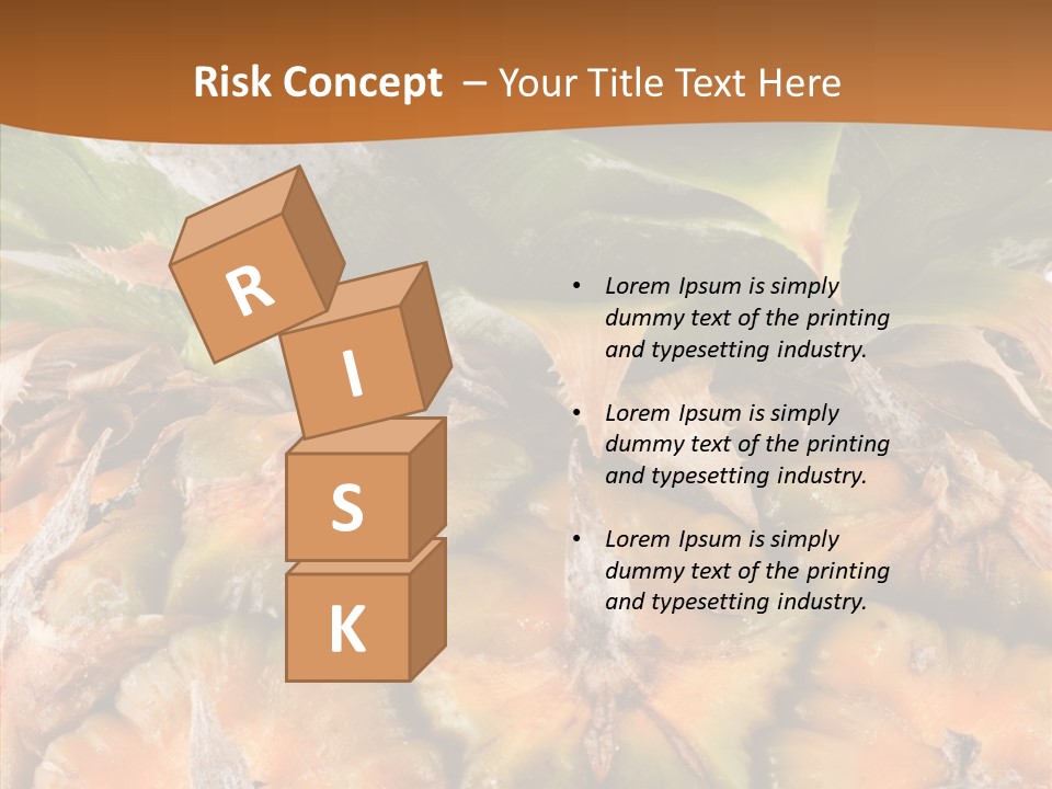 Food Tropical Ripe PowerPoint Template