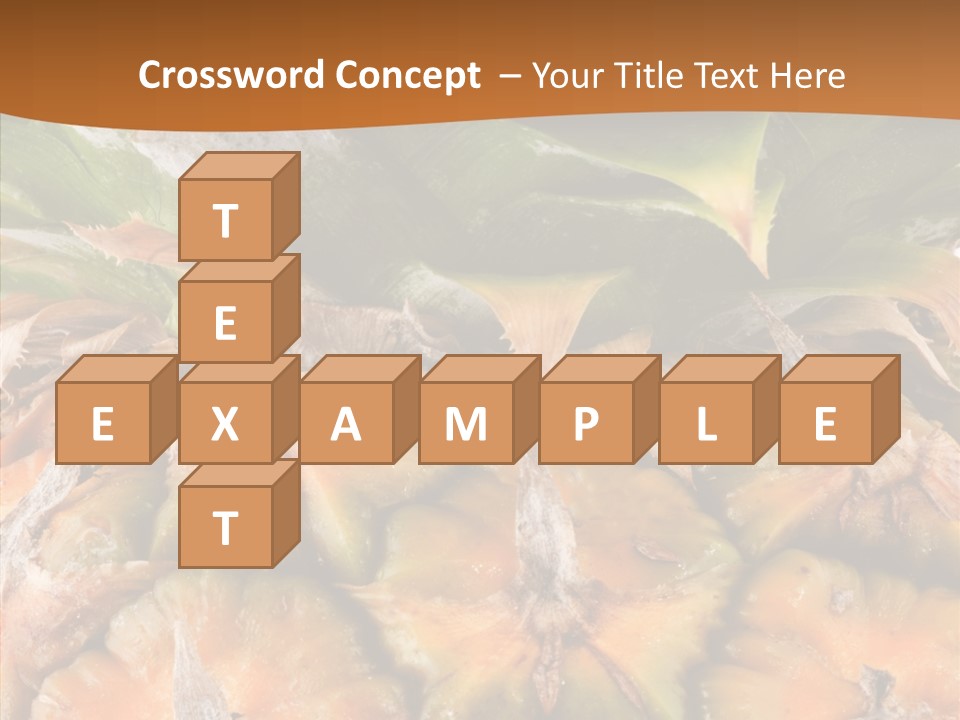 Food Tropical Ripe PowerPoint Template