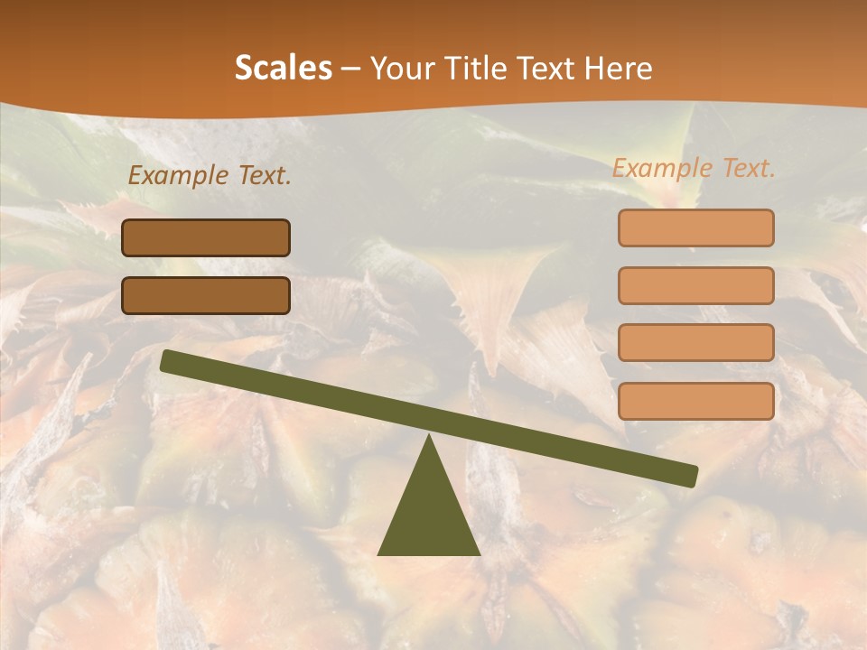 Food Tropical Ripe PowerPoint Template