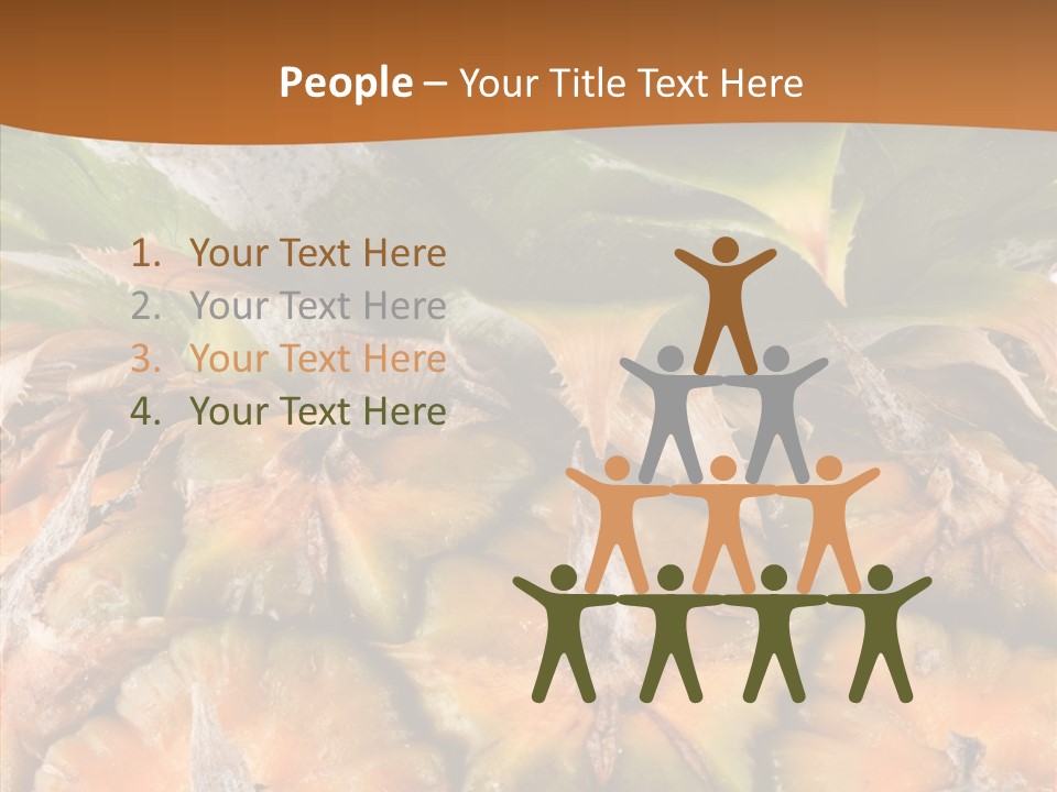 Food Tropical Ripe PowerPoint Template