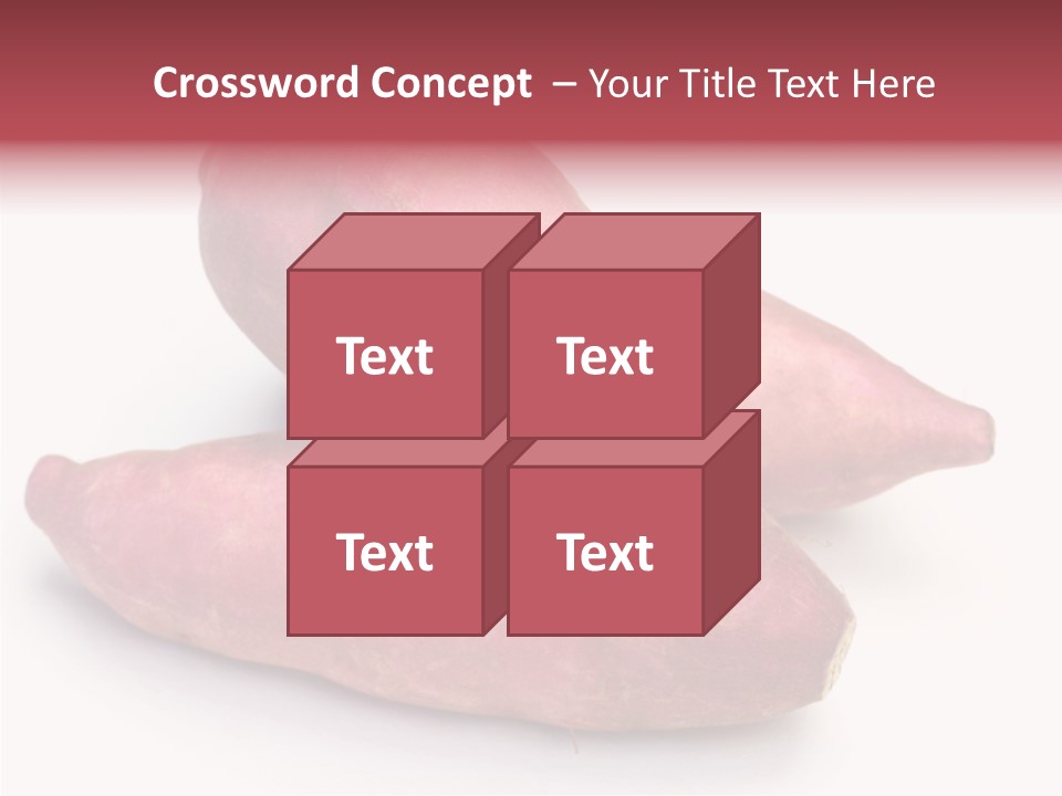 Root Crop Autumn Taste PowerPoint Template