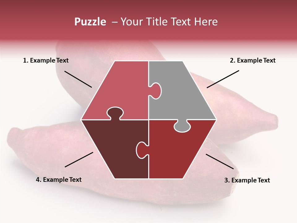 Root Crop Autumn Taste PowerPoint Template