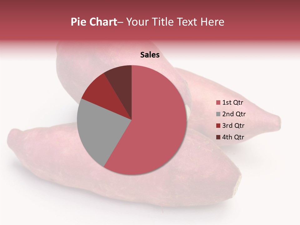 Root Crop Autumn Taste PowerPoint Template