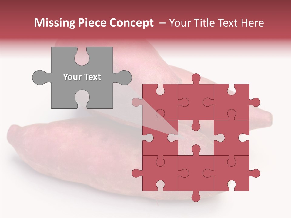 Root Crop Autumn Taste PowerPoint Template