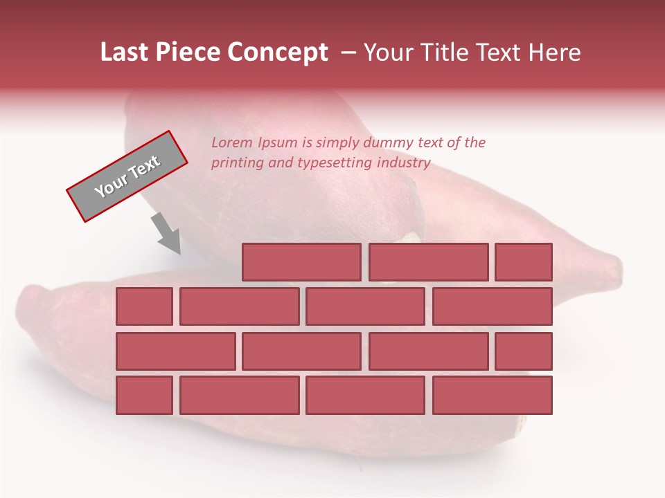 Root Crop Autumn Taste PowerPoint Template