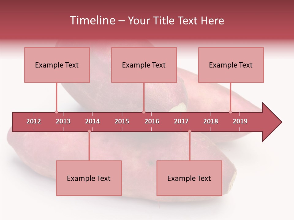 Root Crop Autumn Taste PowerPoint Template