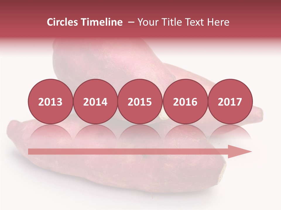 Root Crop Autumn Taste PowerPoint Template