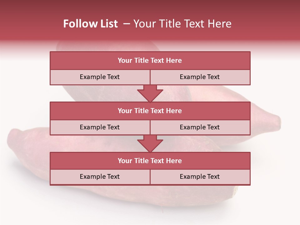 Root Crop Autumn Taste PowerPoint Template