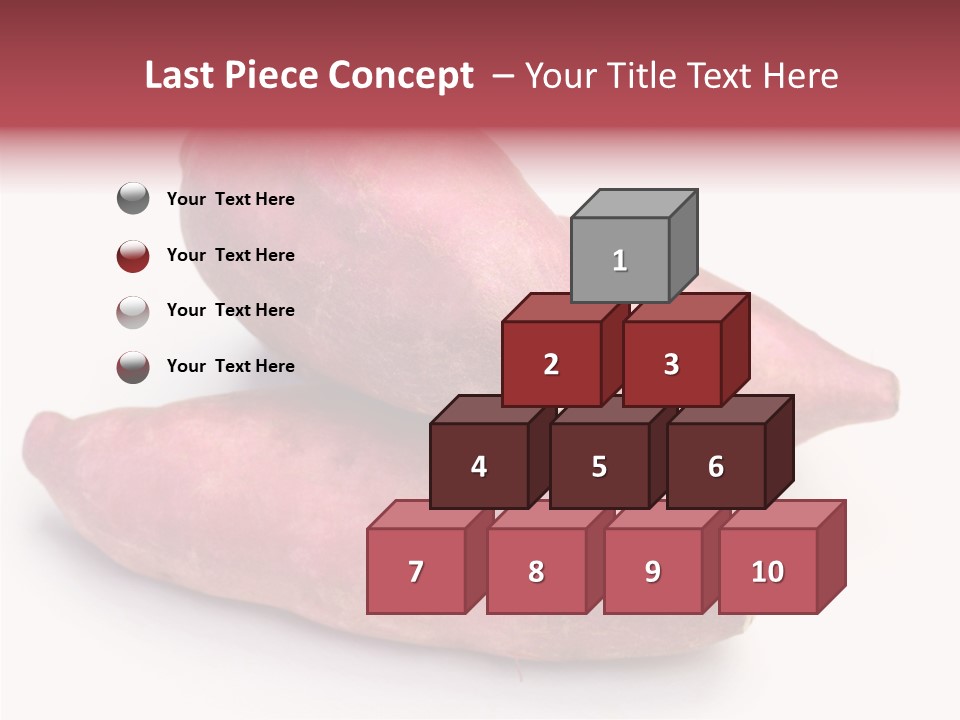 Root Crop Autumn Taste PowerPoint Template