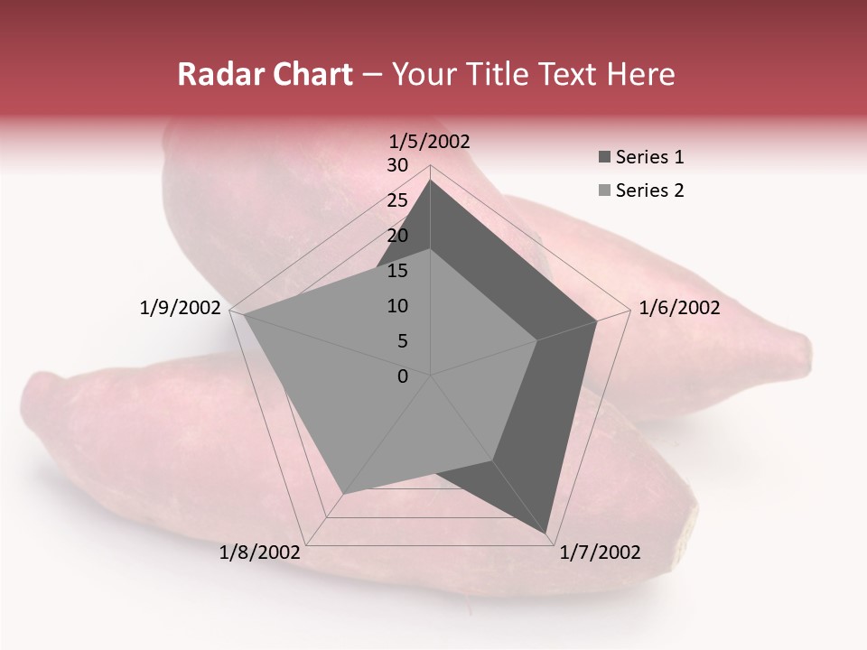 Root Crop Autumn Taste PowerPoint Template