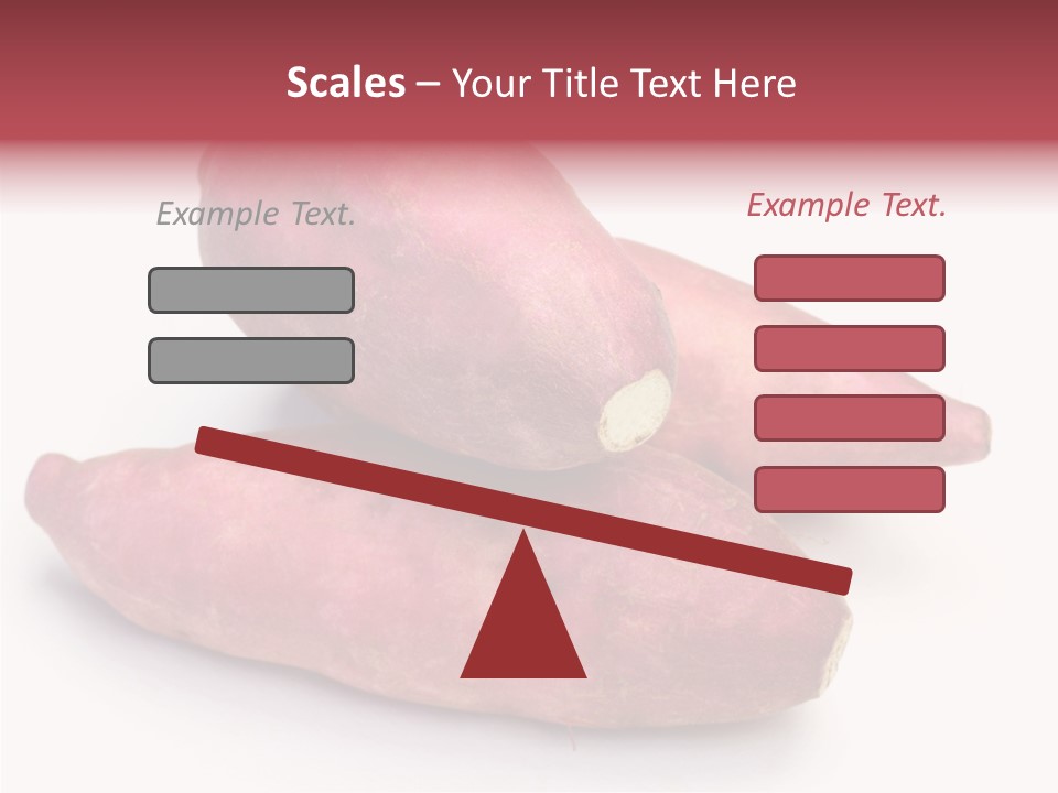 Root Crop Autumn Taste PowerPoint Template