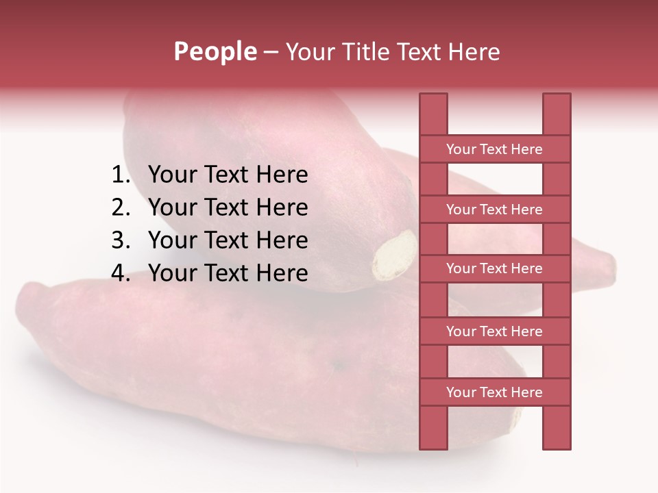 Root Crop Autumn Taste PowerPoint Template