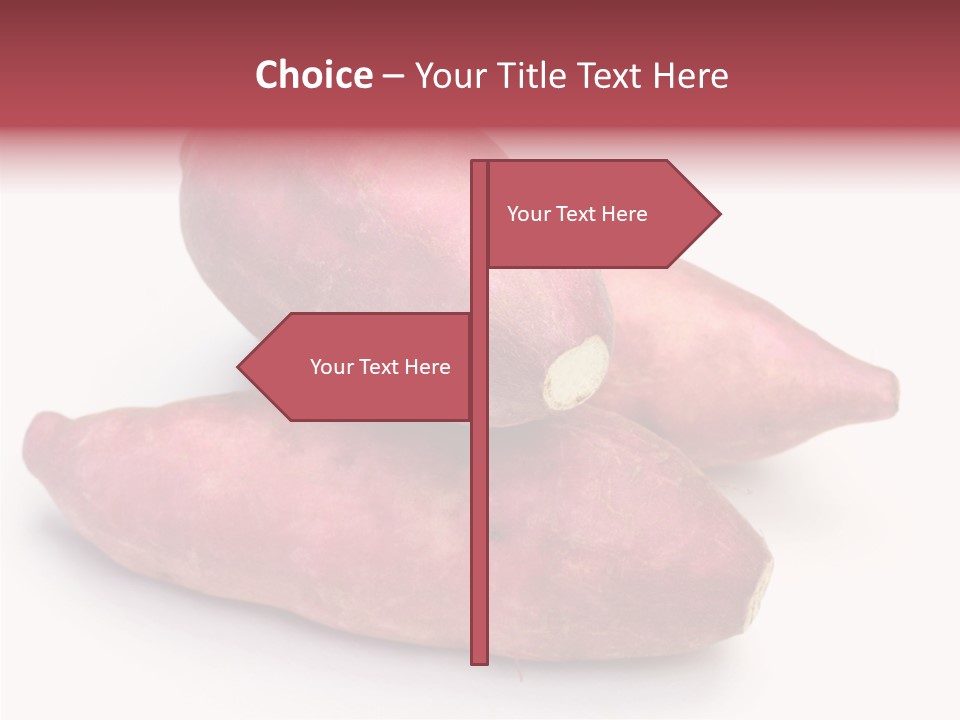 Root Crop Autumn Taste PowerPoint Template