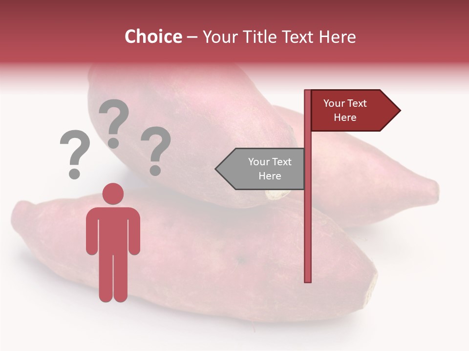 Root Crop Autumn Taste PowerPoint Template