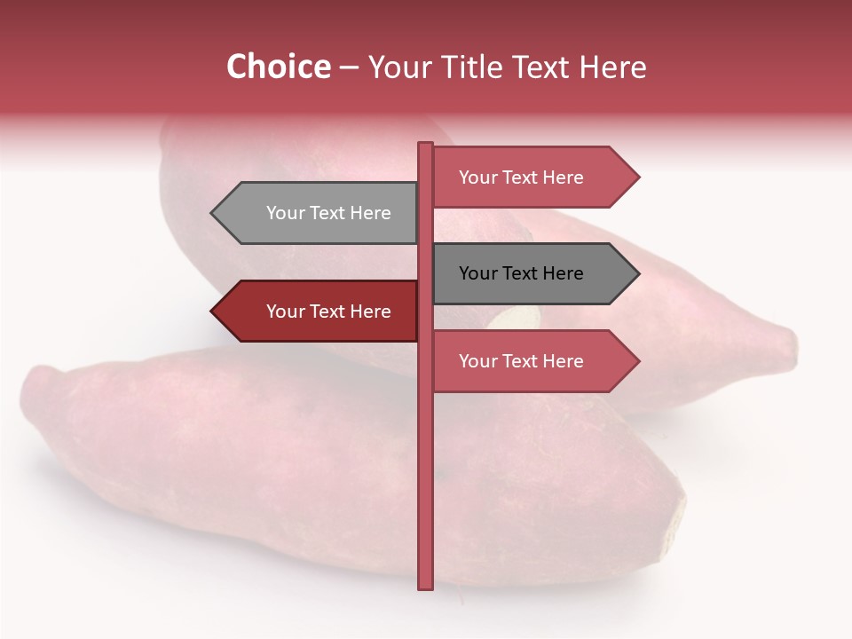 Root Crop Autumn Taste PowerPoint Template