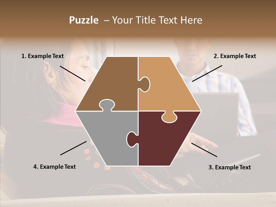 Couple Home Lifestyle PowerPoint Template