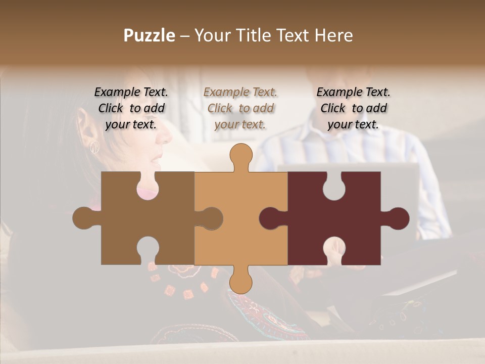 Couple Home Lifestyle PowerPoint Template