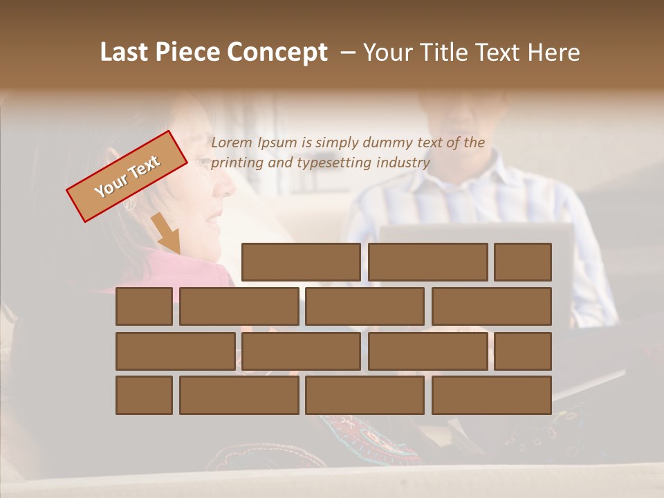 Couple Home Lifestyle PowerPoint Template