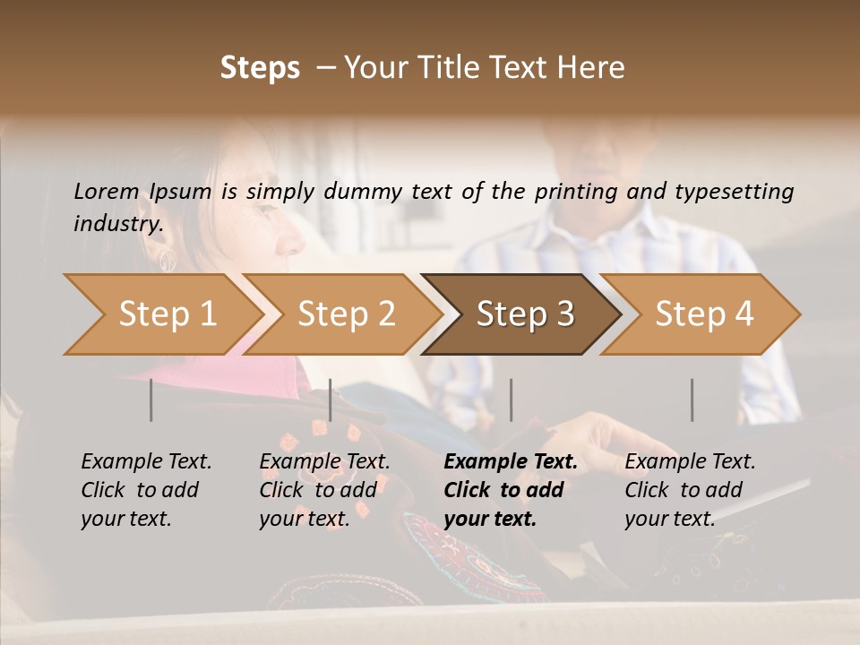 Couple Home Lifestyle PowerPoint Template