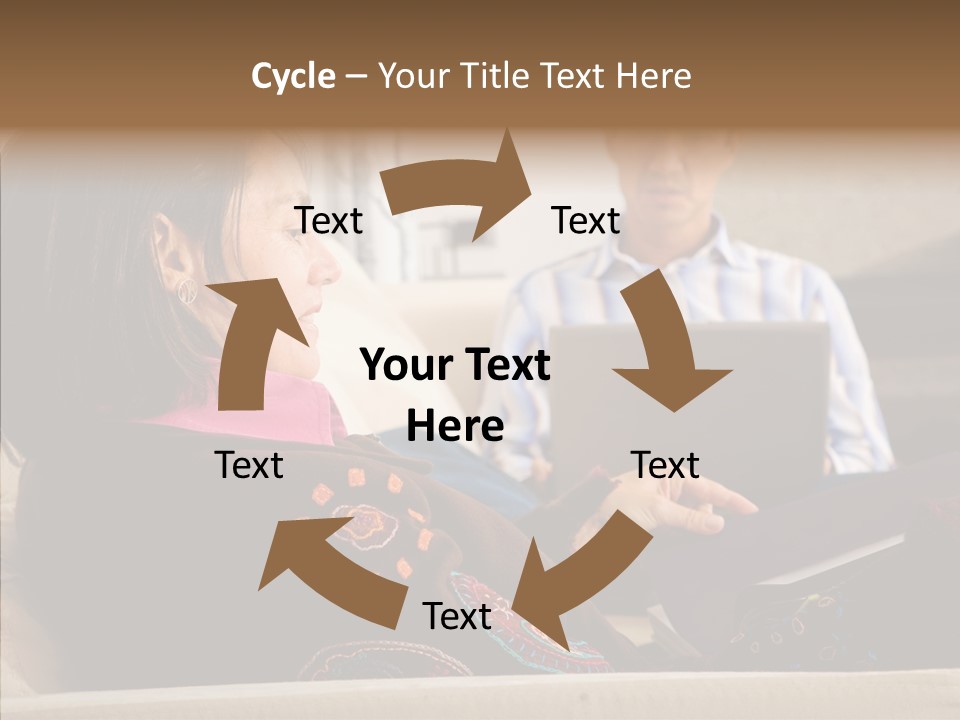 Couple Home Lifestyle PowerPoint Template