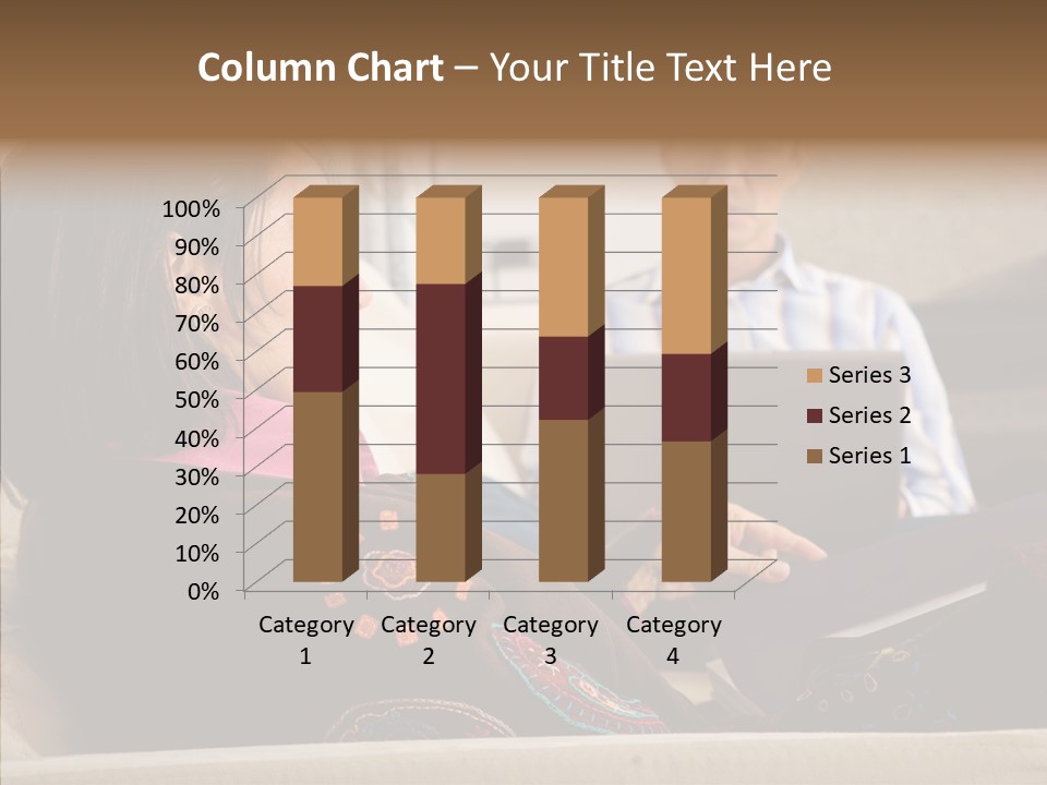 Couple Home Lifestyle PowerPoint Template