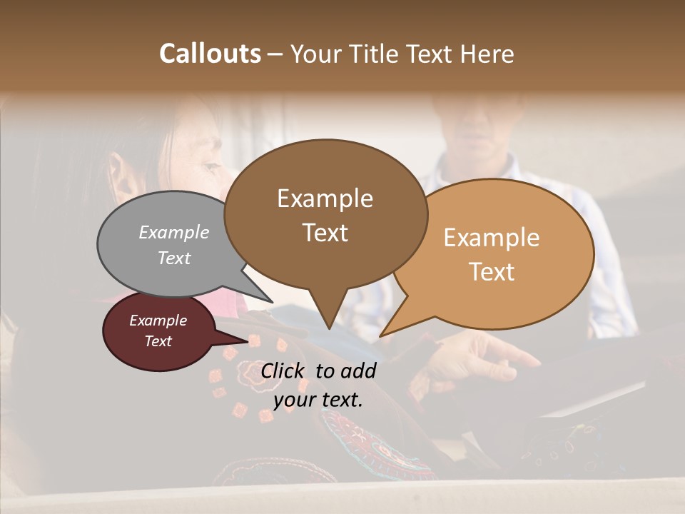 Couple Home Lifestyle PowerPoint Template