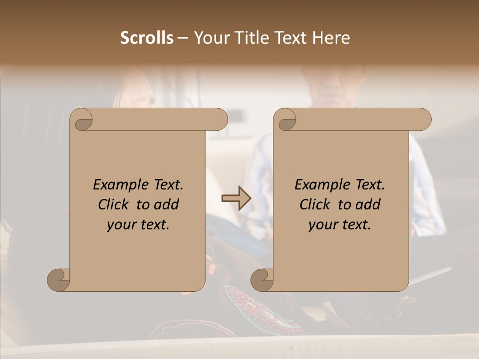 Couple Home Lifestyle PowerPoint Template