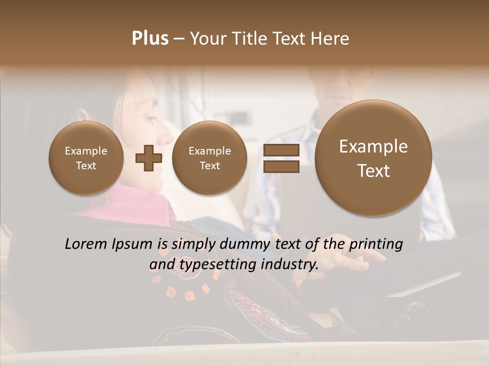Couple Home Lifestyle PowerPoint Template