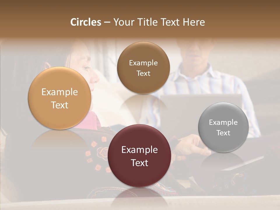 Couple Home Lifestyle PowerPoint Template