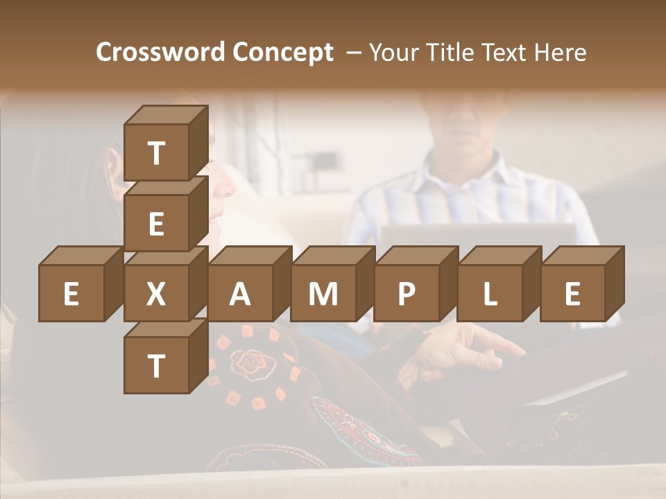 Couple Home Lifestyle PowerPoint Template