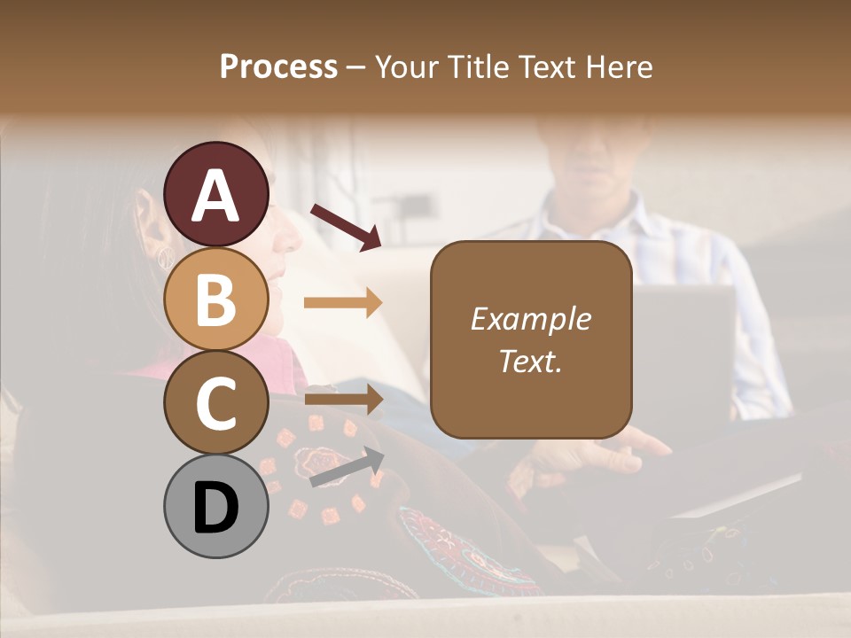 Couple Home Lifestyle PowerPoint Template