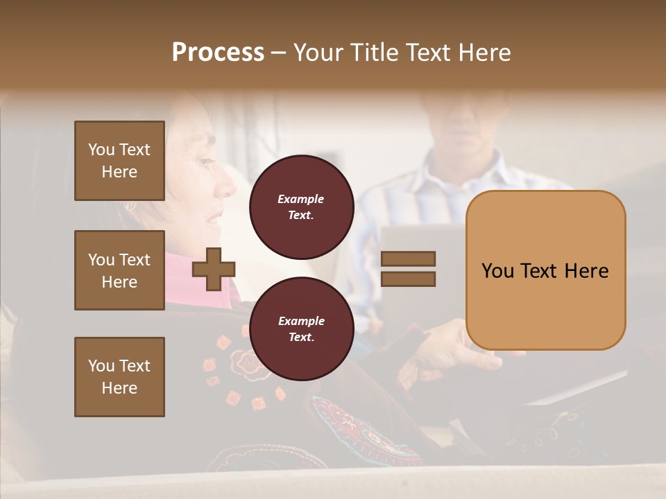 Couple Home Lifestyle PowerPoint Template