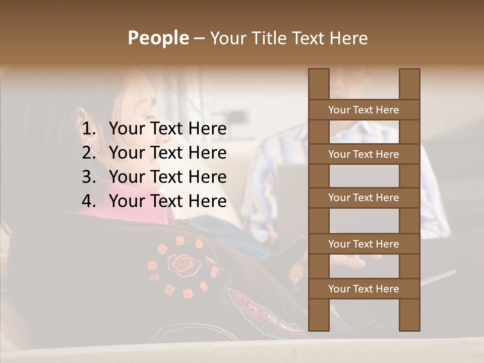 Couple Home Lifestyle PowerPoint Template