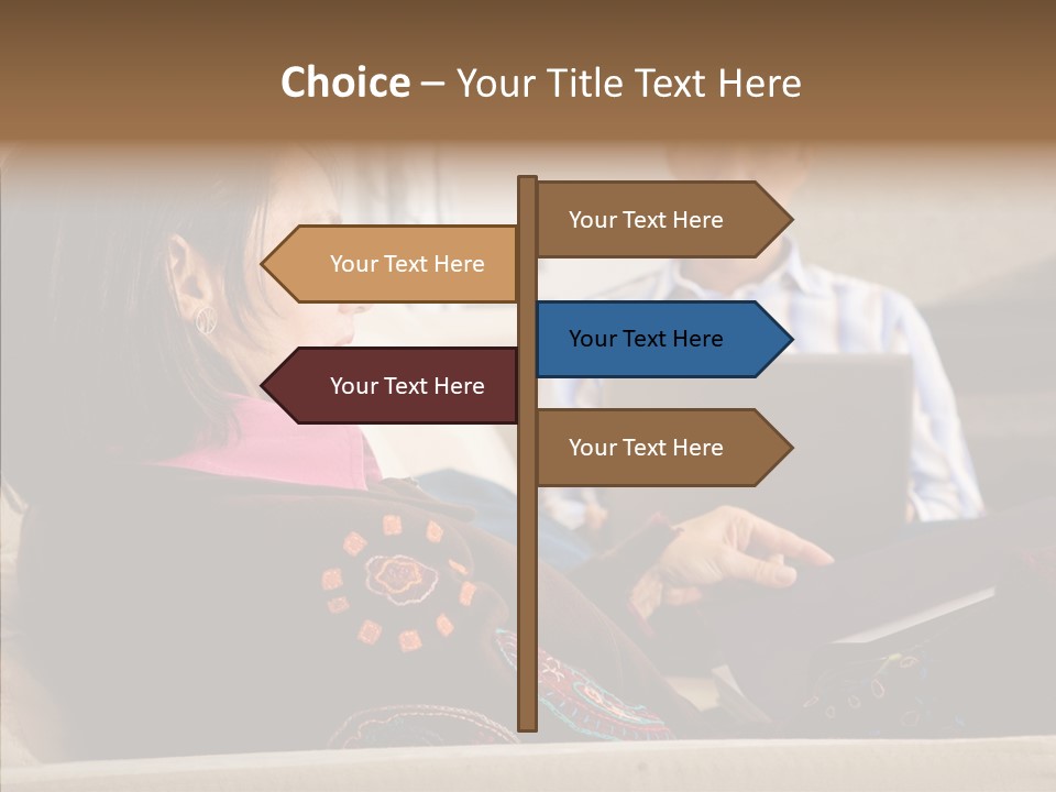 Couple Home Lifestyle PowerPoint Template