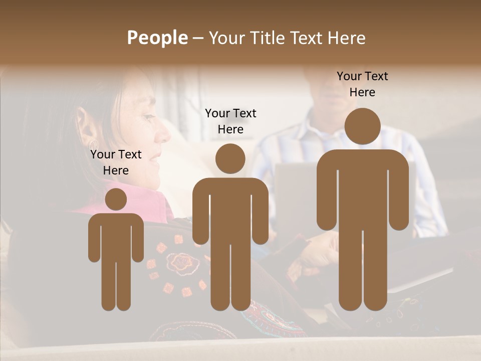 Couple Home Lifestyle PowerPoint Template