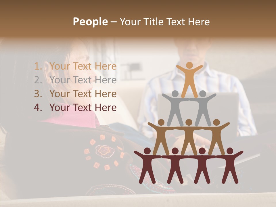 Couple Home Lifestyle PowerPoint Template