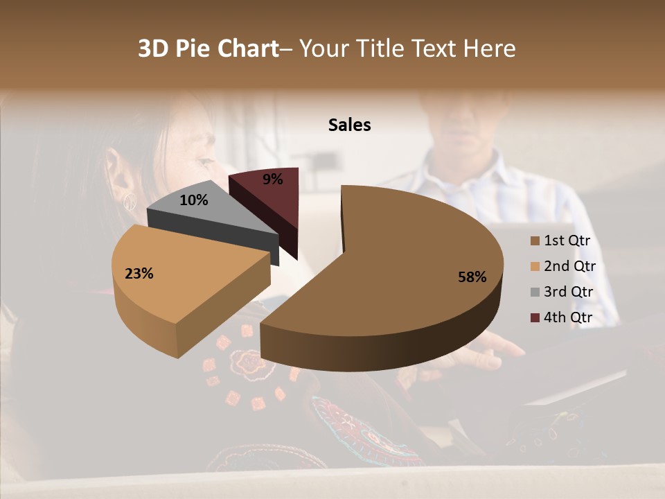 Couple Home Lifestyle PowerPoint Template