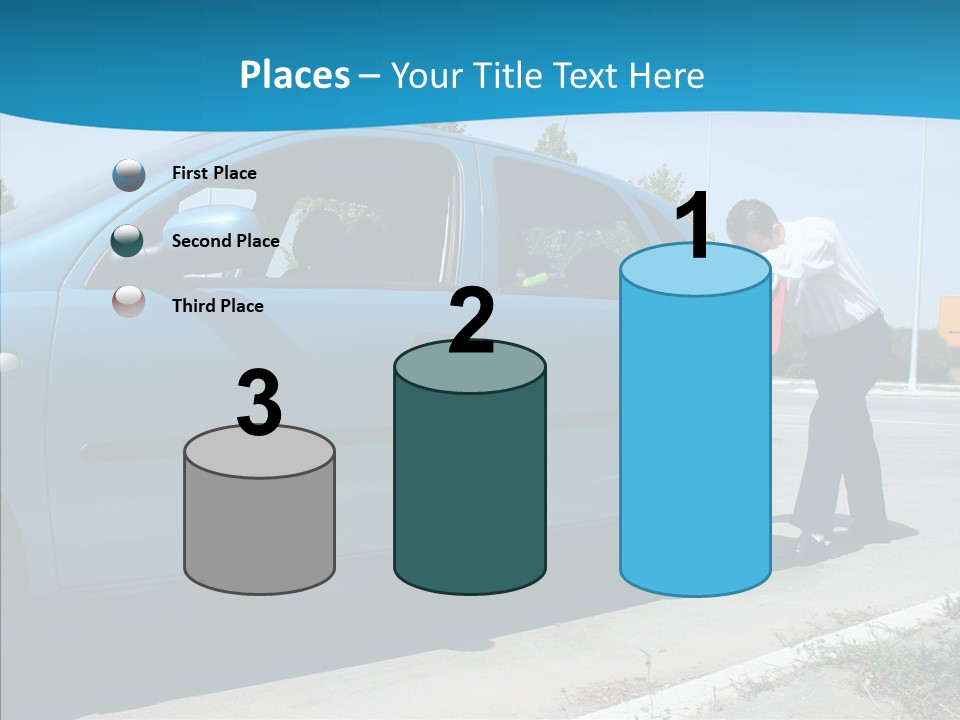 Road Car Services PowerPoint Template