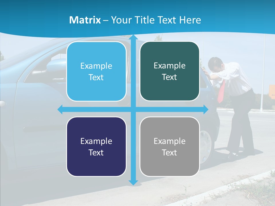 Road Car Services PowerPoint Template
