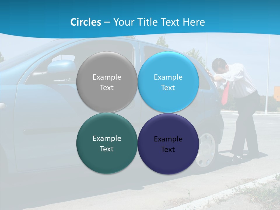 Road Car Services PowerPoint Template